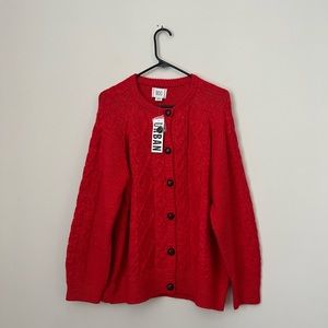 NWT Urban Outfitters BDG Alexandra Cable Knit Cardigan